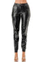 Pleather Cargo Pant